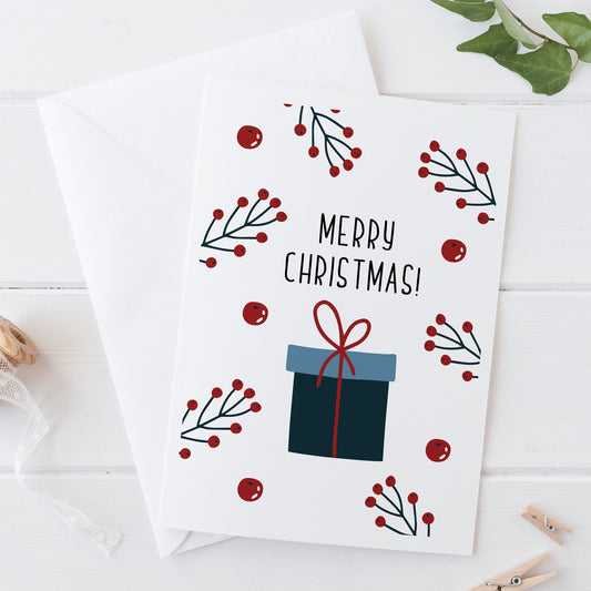 Personalised Christmas Present Card