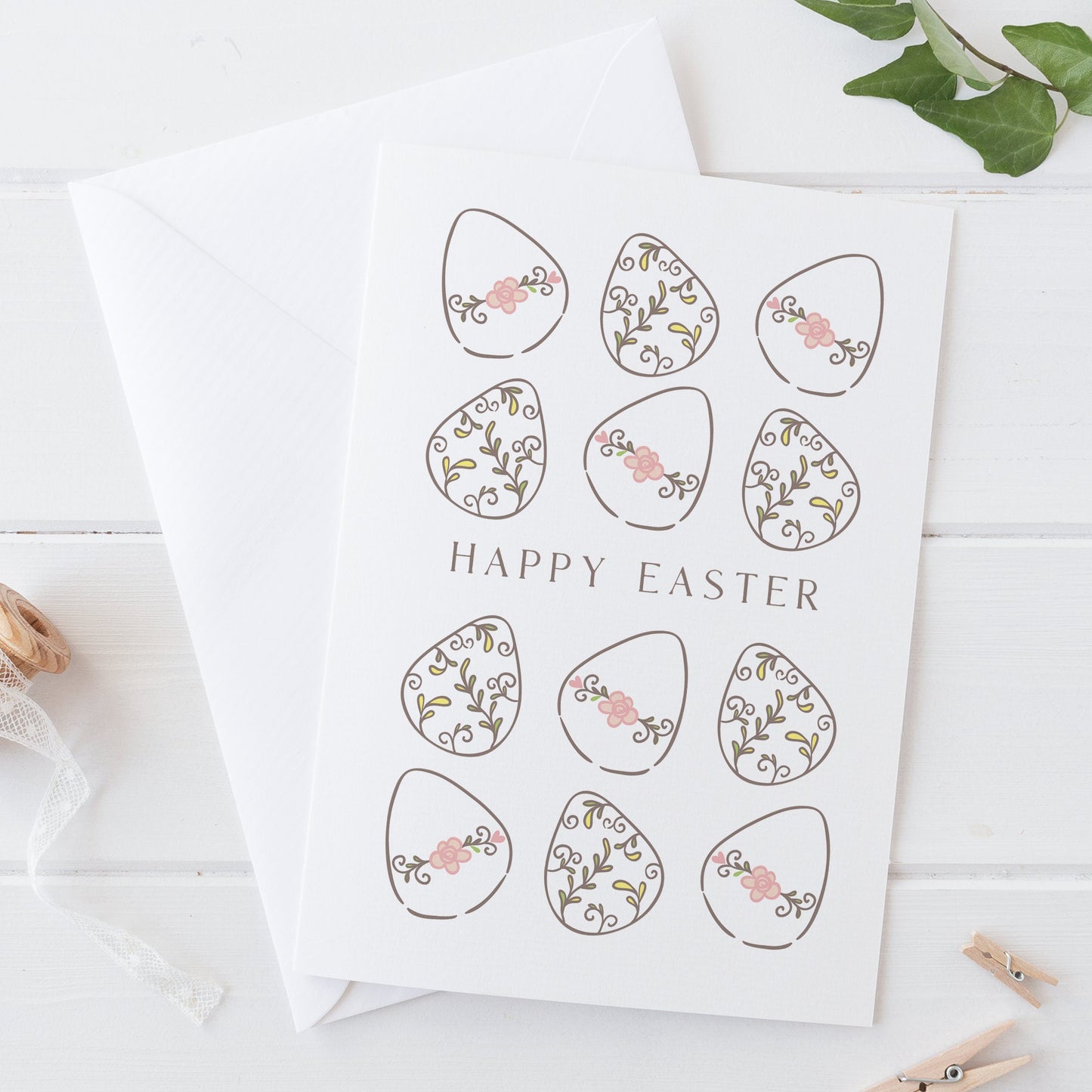 Happy Easter Egg Card