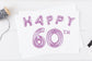 Happy 60th Birthday Card